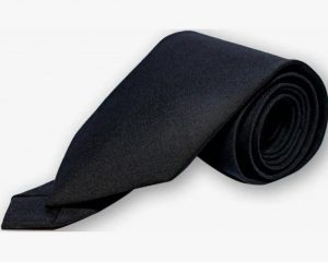 CORBATA NEGRA OPACA