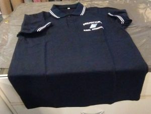 CHOMBA AZUL REGLAMENTARIA